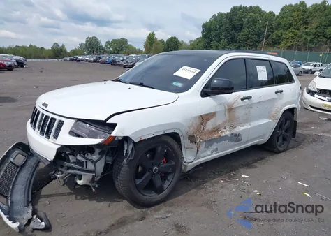 2014 Jeep Grand Cherokee Overland из США, поврежденный, VIN 1C4RJFCG2EC437455